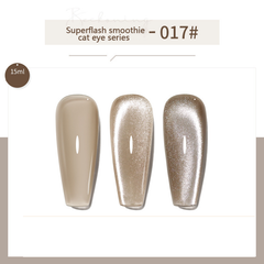 Superflash Smoothie - Cat Eye Magnetic Glitter Solid Nail Polish gel