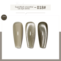 Superflash Smoothie - Cat Eye Magnetic Glitter Solid Nail Polish gel