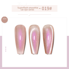 Superflash Smoothie - Cat Eye Magnetic Glitter Solid Nail Polish gel