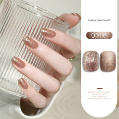 Caramel Macchiato Series solid nail gel, 36 Colors Popular Neutral Nude Solid Gel Polish