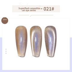 Superflash Smoothie - Cat Eye Magnetic Glitter Solid Nail Polish gel