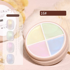 4-colors set Solid cream