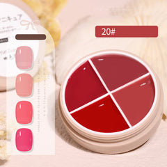 4-colors set Solid cream