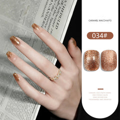 Caramel Macchiato Series solid nail gel, 36 Colors Popular Neutral Nude Solid Gel Polish