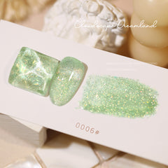 (12 colors ) Aurora Dream Series-Solid nail gel - Glitter Star