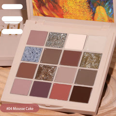 16-colors set Solid cream Nail polish gel