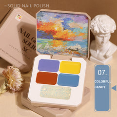 5-Colors Solid Cream Nail Polish Gel(BUY 1 GET 1)