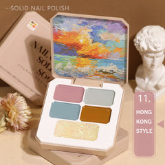 5-Colors Solid Cream Nail Polish Gel(BUY 1 GET 1)