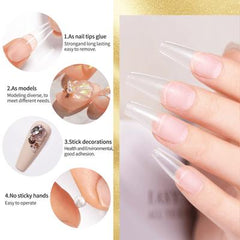 Solid Nail Glue Gel Nail Tips